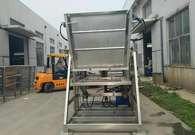 Sprout Bucket Turning Machine