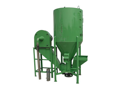 Crusher and Mixer for fish farming